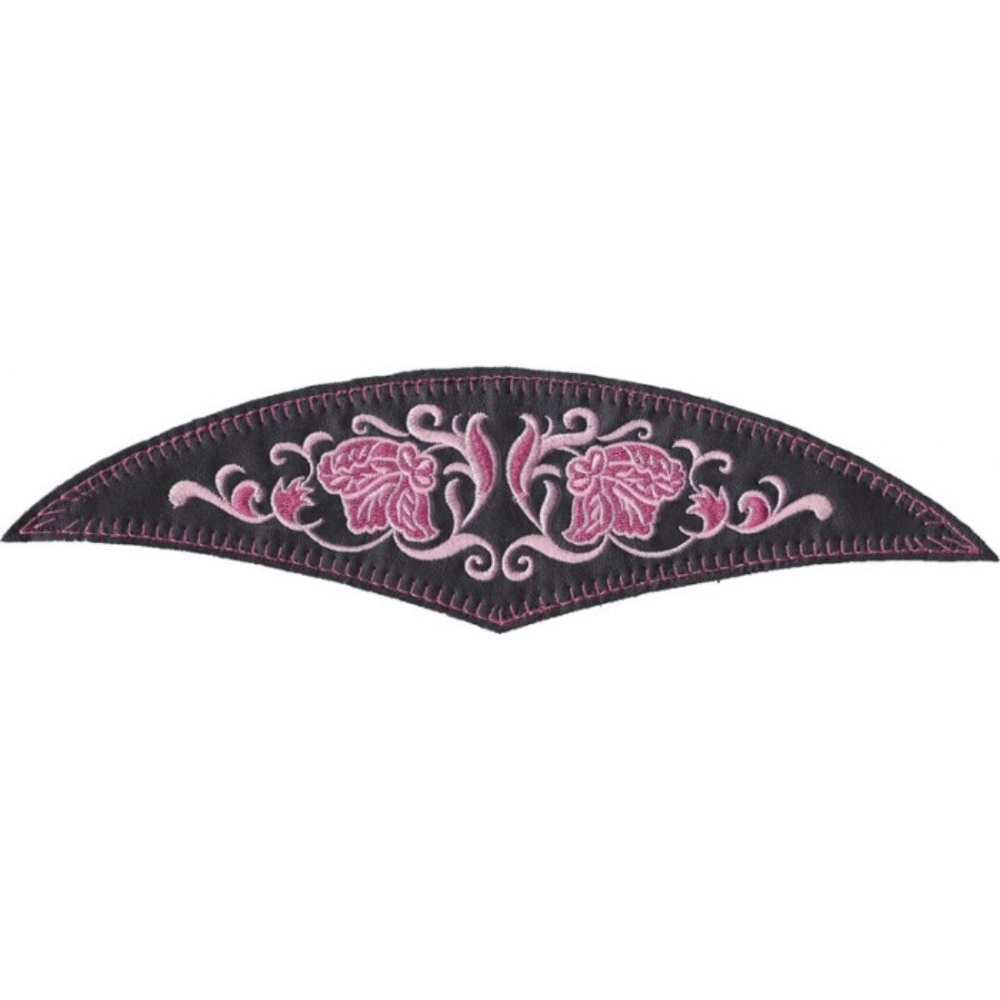 Pink Blooming Flower Hat Patches